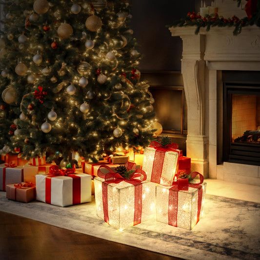 3 Christmas Gift Boxes