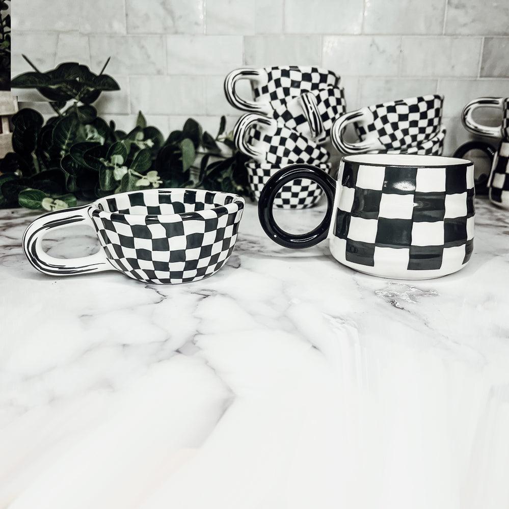Checkered Mug