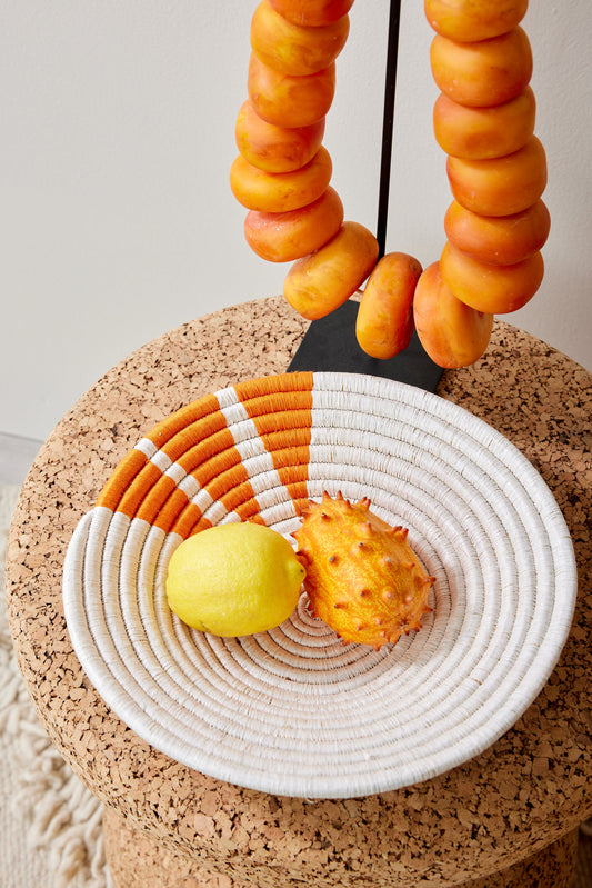 Moja Orange Wall Basket