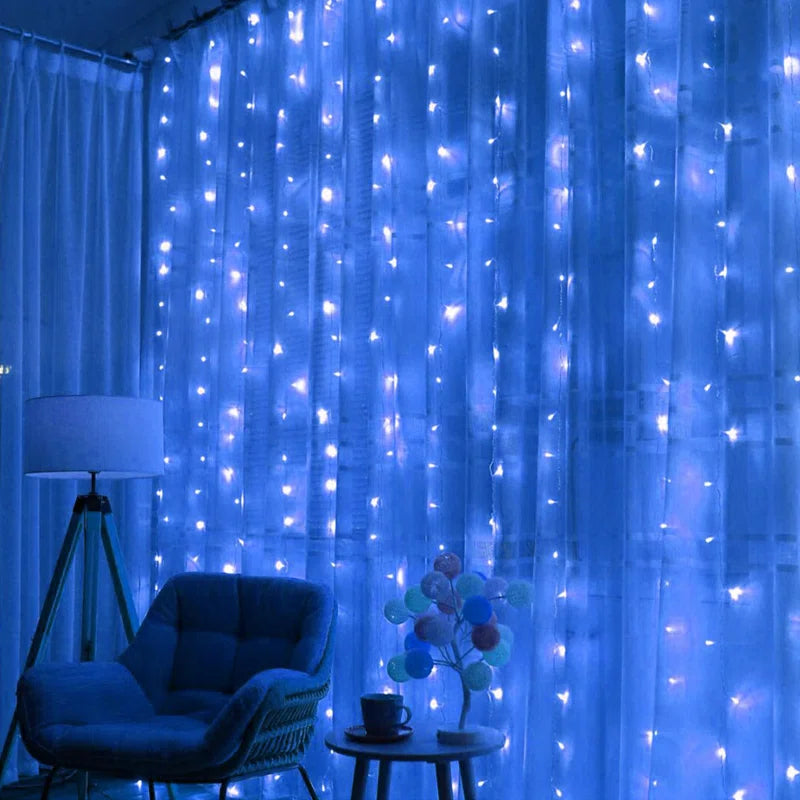 Light Icicle Fairy String Lights for Christmas Curtain Window Festival Party Lighting