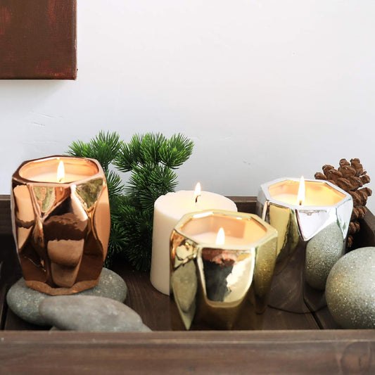 LA JOLIE MUSE Pine Birchwood Scented Candle, Christmas for Home, Calming Silver Birch, 80 Hours Long Burning, Natural Soy, 10 Oz