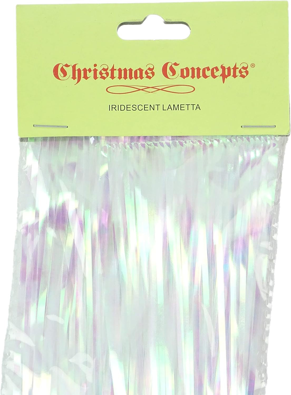 Christmas Concepts® Shiny Icicles Strands - Lametta Christmas Tree Decorations (Copper)
