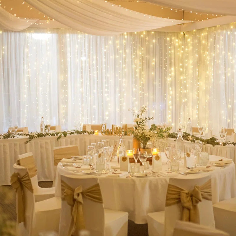 Light Icicle Fairy String Lights for Christmas Curtain Window Festival Party Lighting