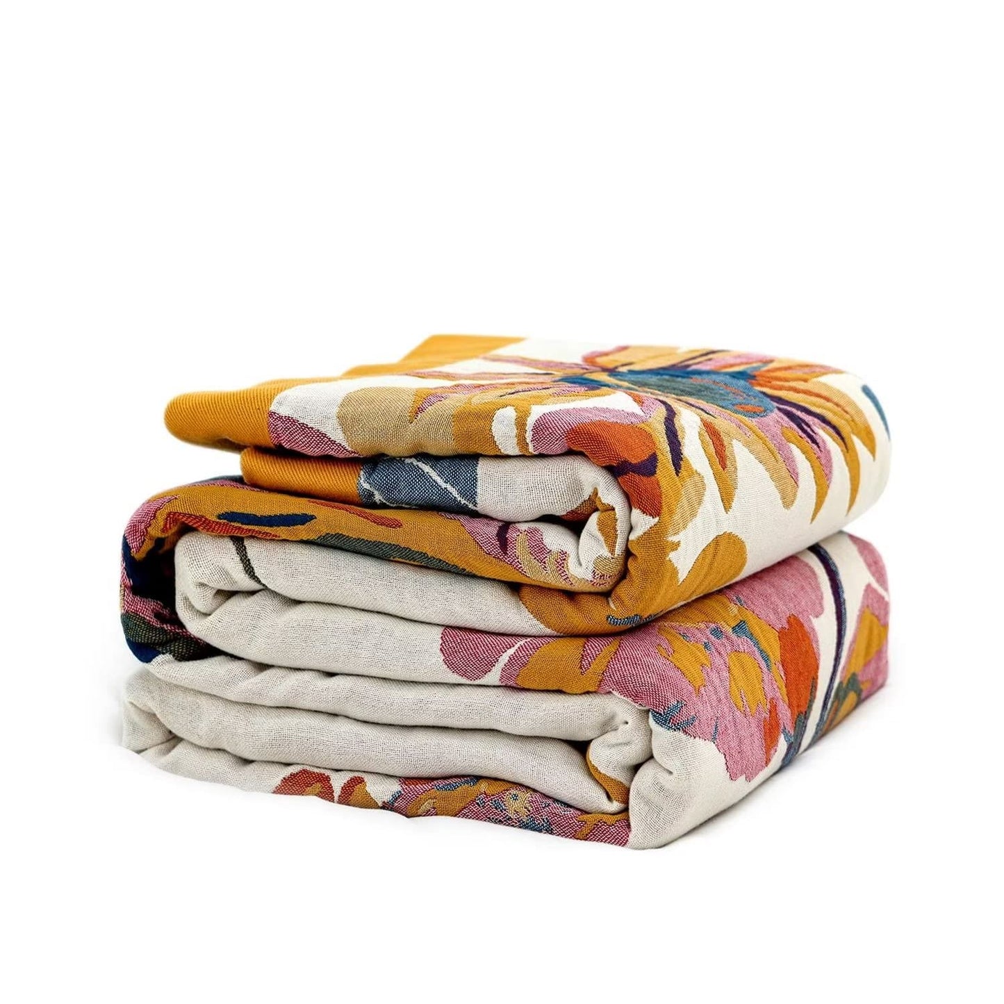 Boho Bird and Butterfly Blanket