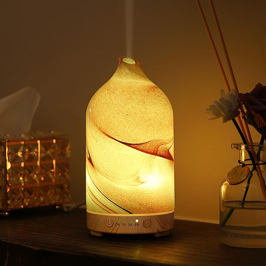 Essential Oil Diffuser Hand Blown Glass Aromatherapy Diffuser