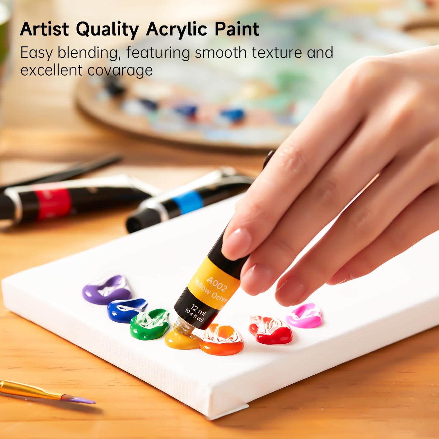 Shuttle Art Acrylic Paint Set 16 Pieces