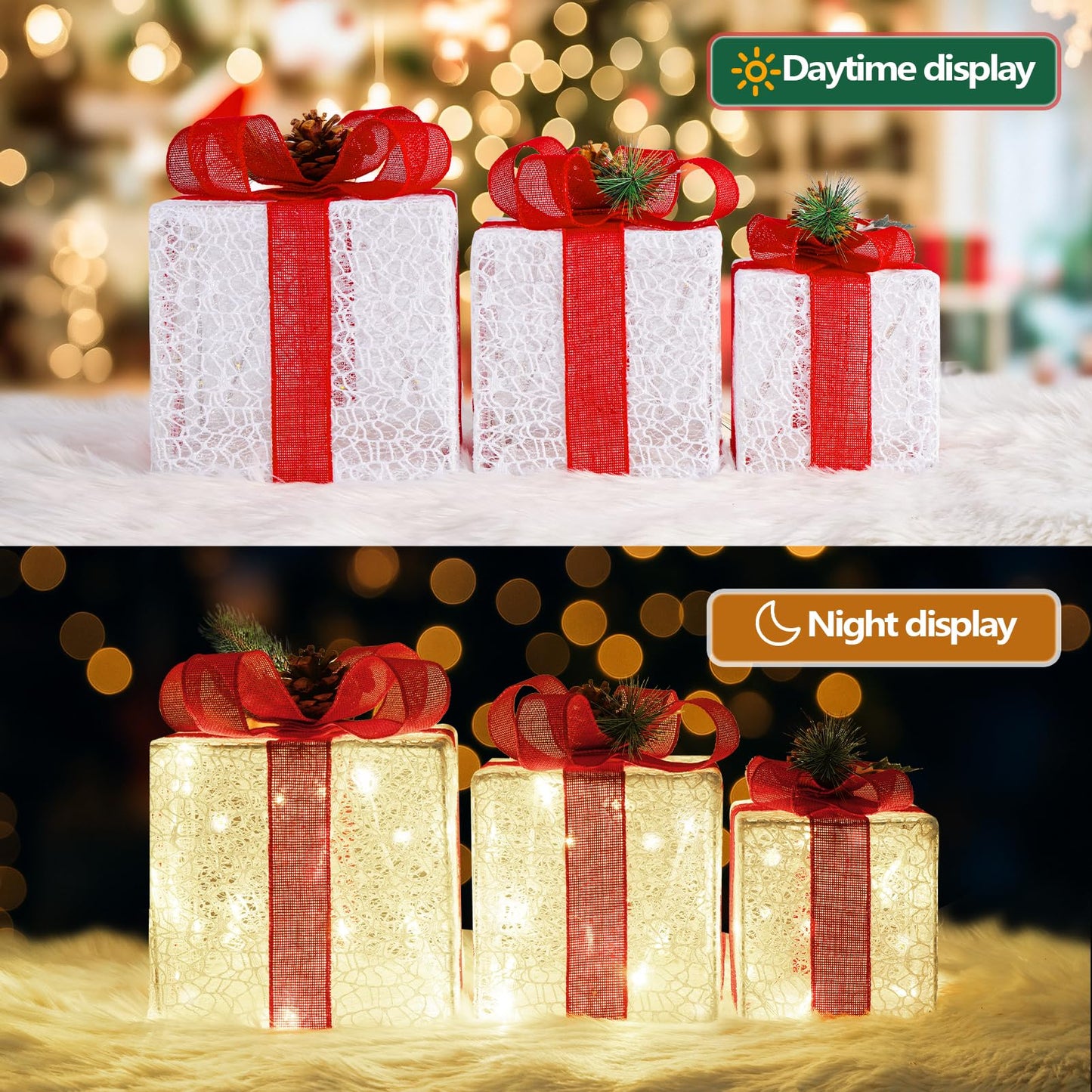 3 Christmas Gift Boxes