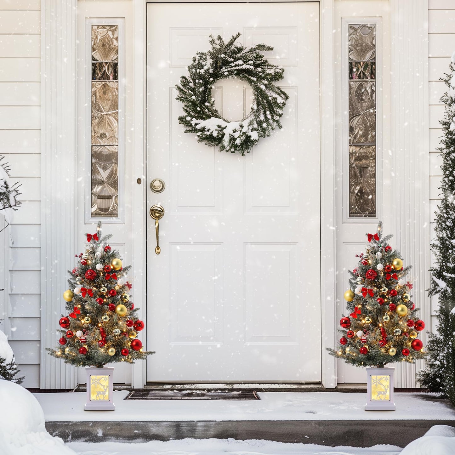 Fireside Christmas Decoration