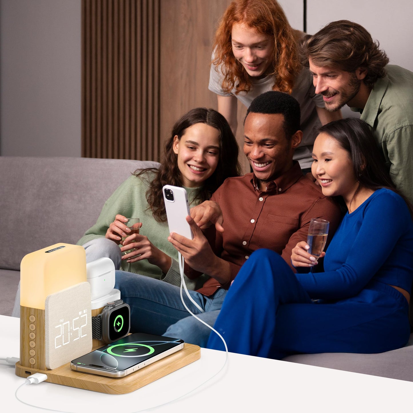 Alarm Clock Charging Station