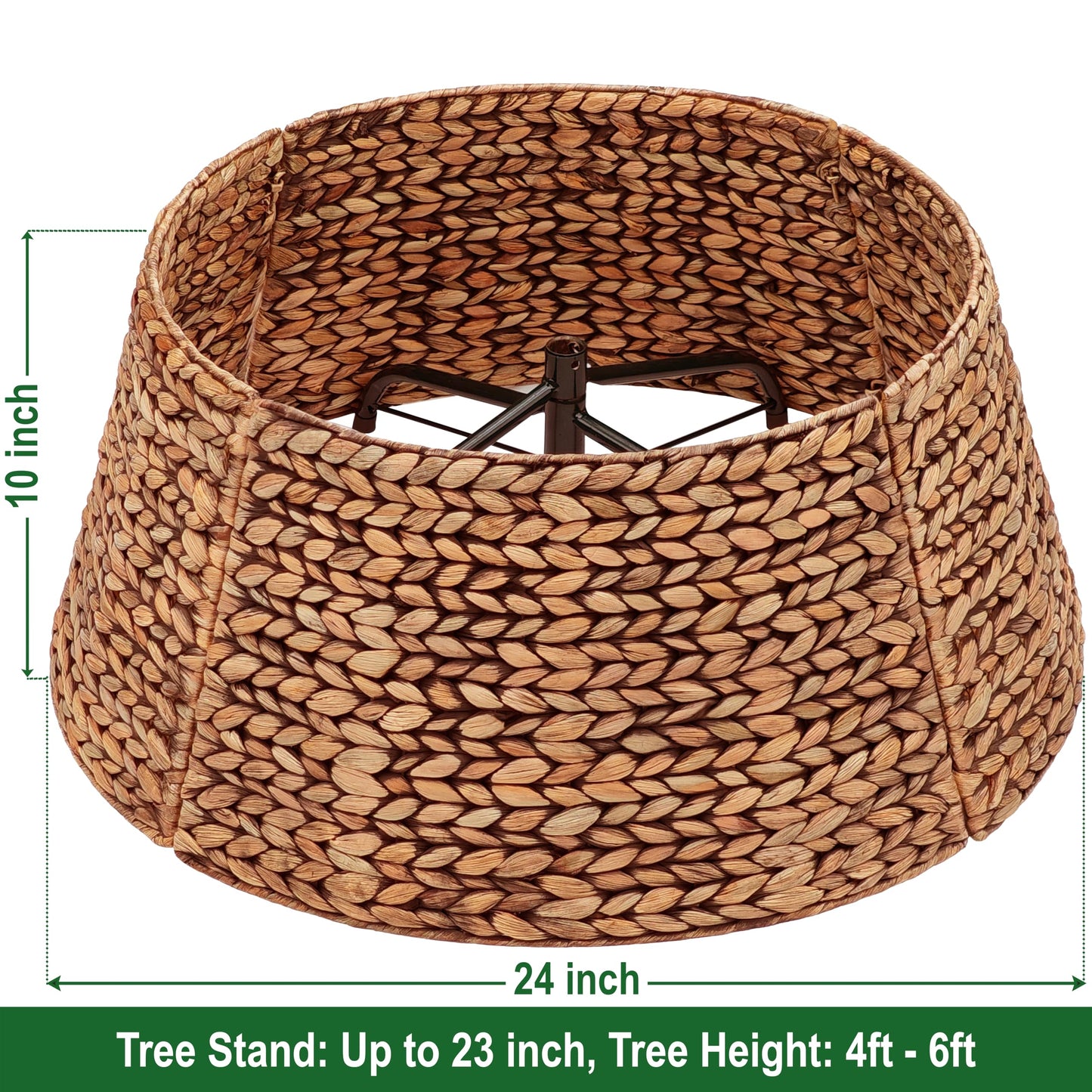 Rattan Christmas Tree Collar