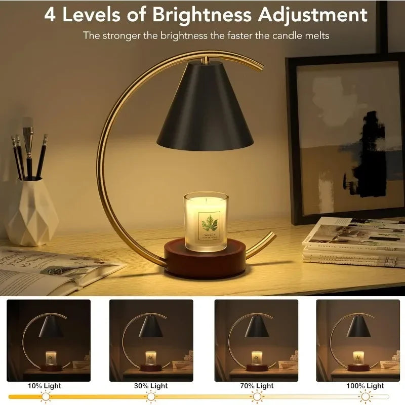 EP LIGHT Dimmable Candle Warmer Lamp Table Lamp Bedside Lamp Aromatherapy