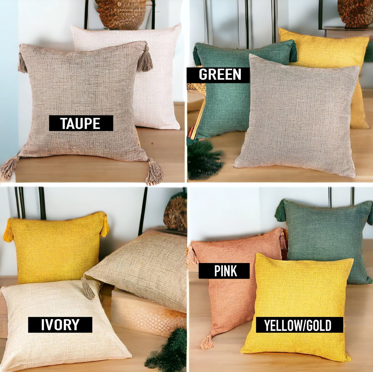 Colorful Pillow Cases