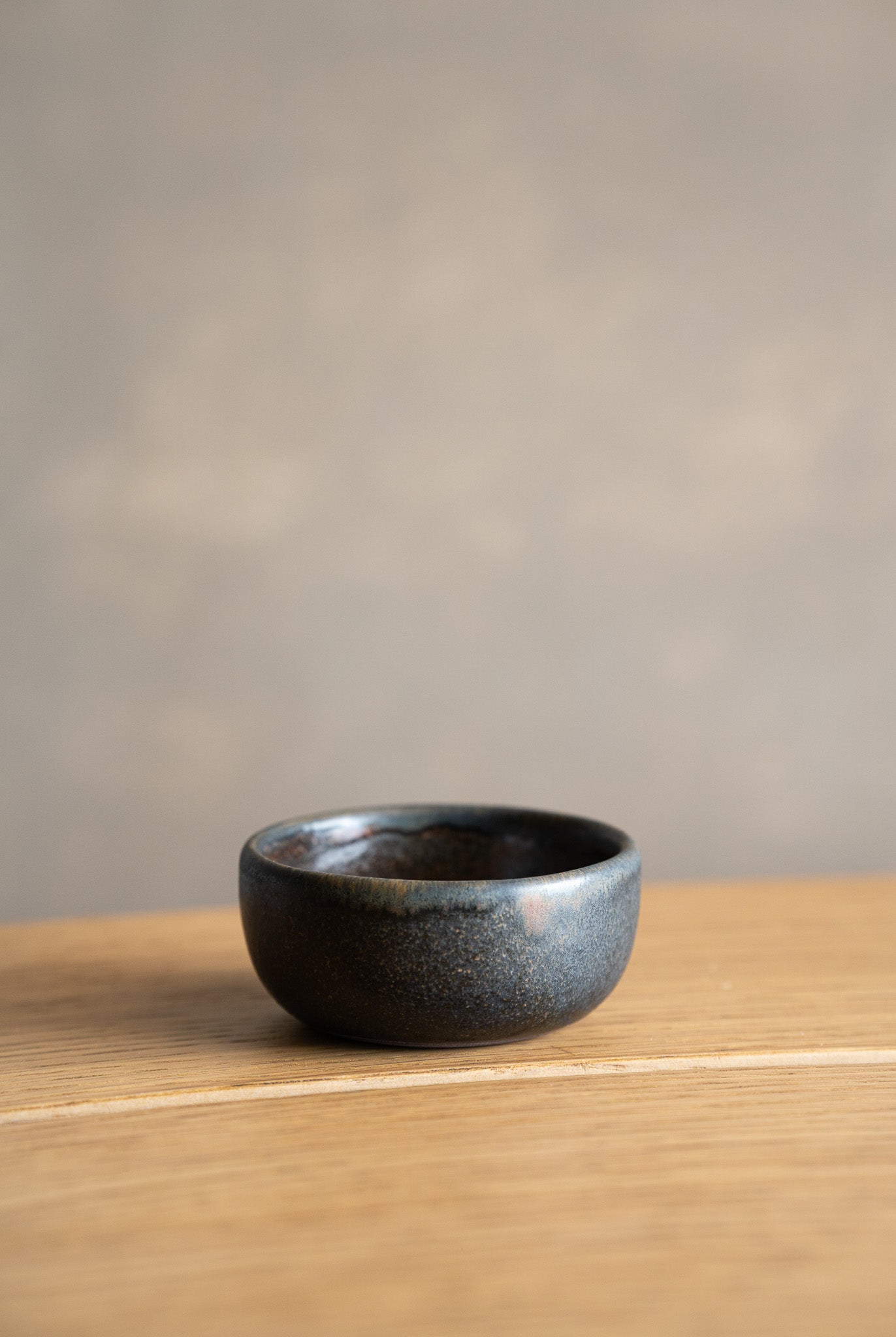 Rust Stoneware Pinch Bowl