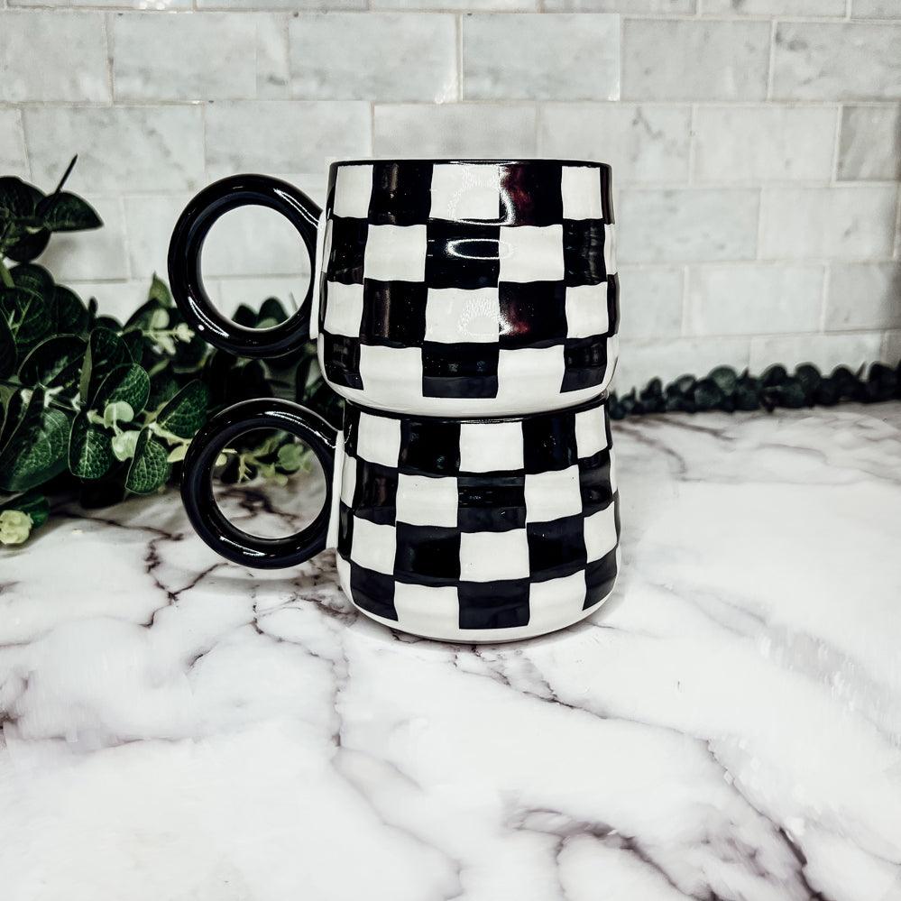 Checkered Mug