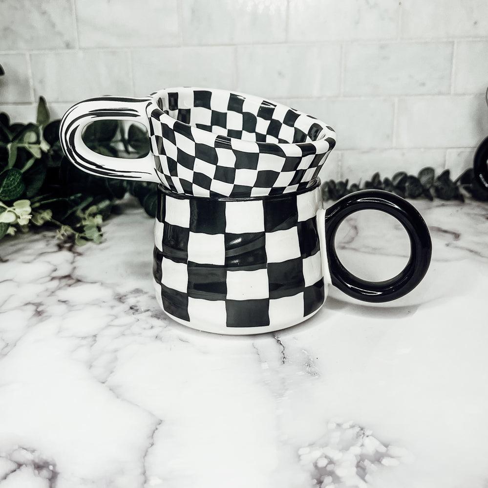 Checkered Mug