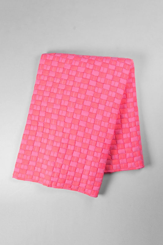 Just Like Barbie Pink Throw