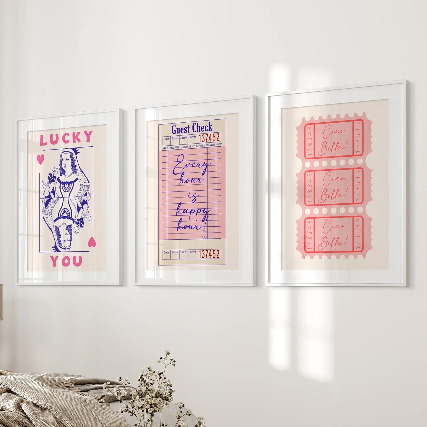 Retro Set of 3 Prints