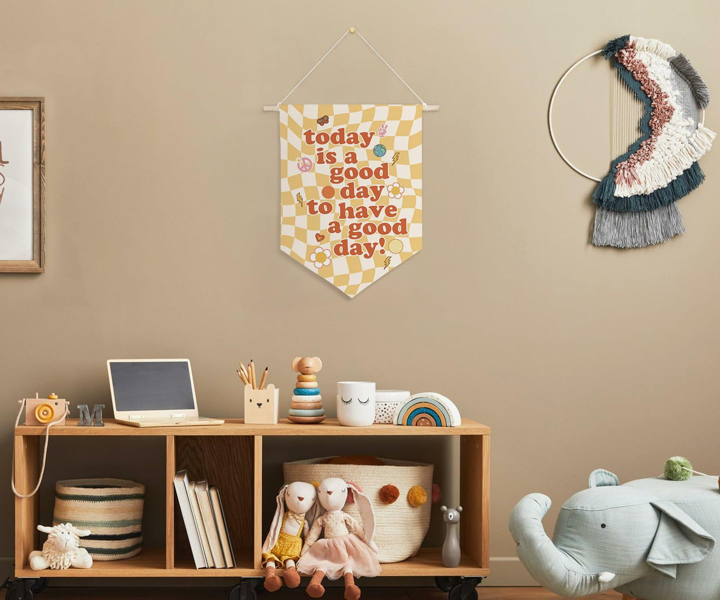 Retro 70s Wall Hanging