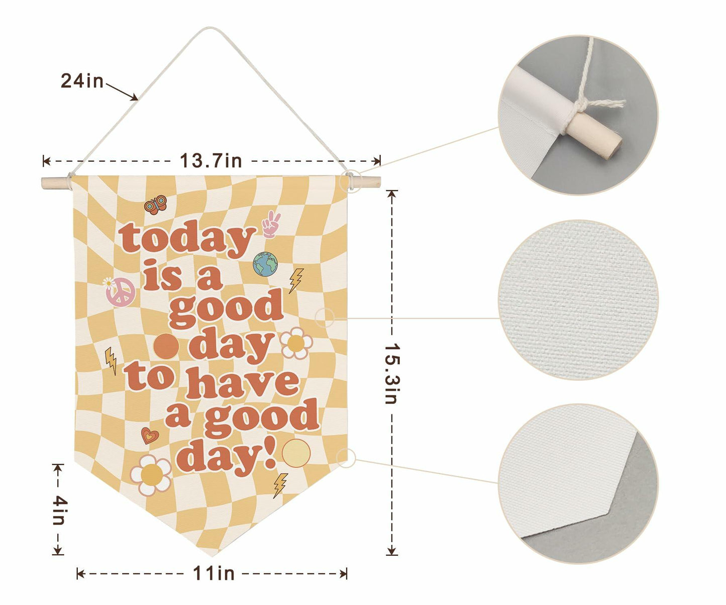 Retro 70s Wall Hanging