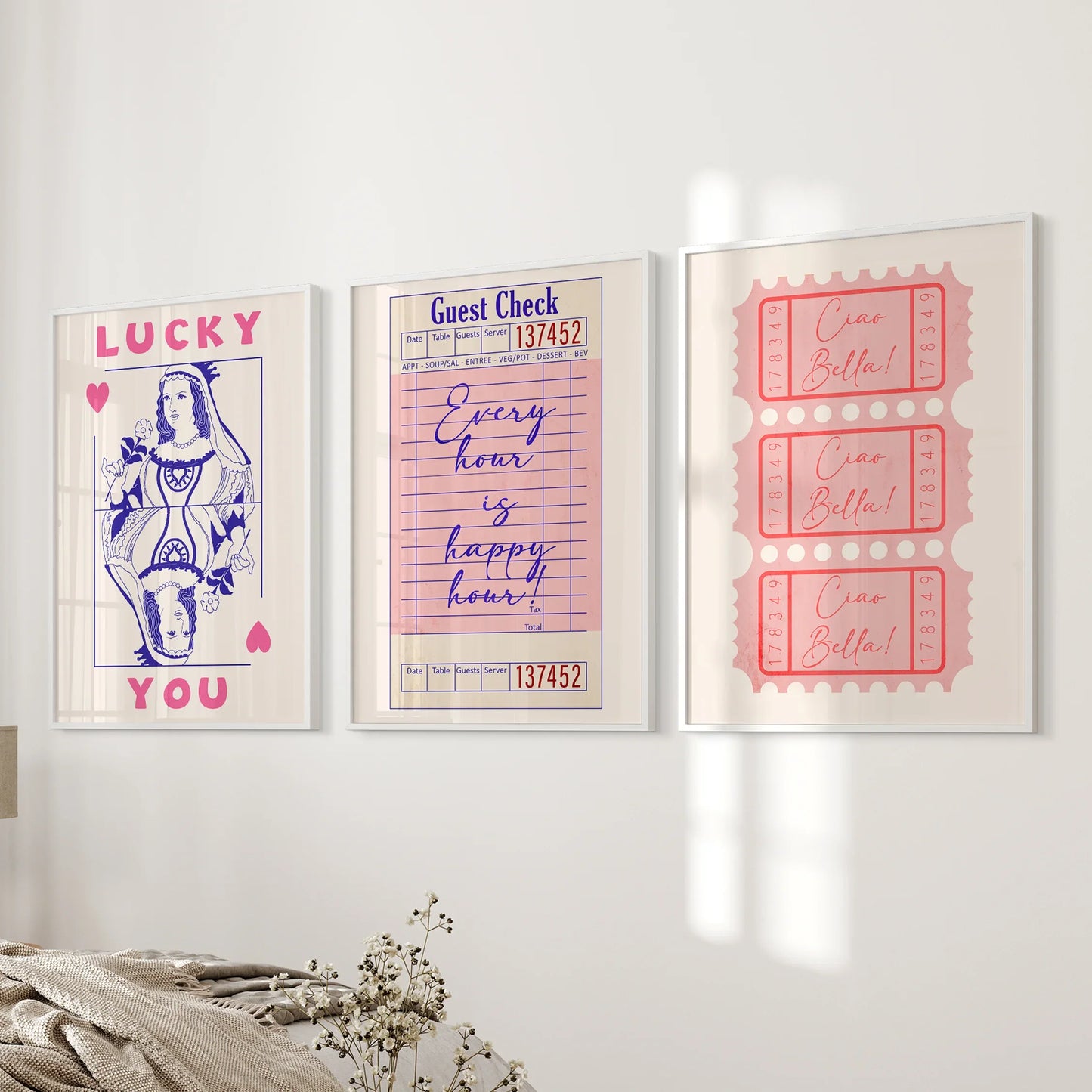 Retro Set of 3 Prints